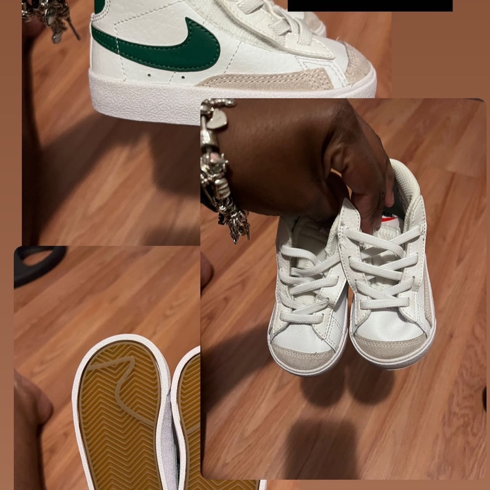 High top Nike sneakers